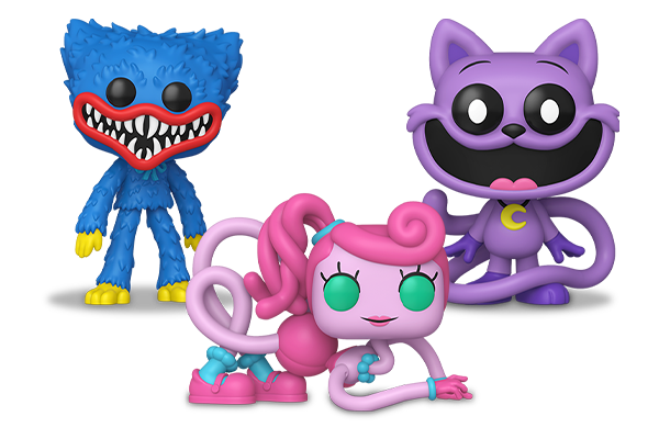 93516/93517/93518 - Pop! Catnap.Pop! Huggy Wuggy/Pop! Mommy LL 