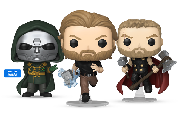 Funko Pop! Marvel Avengers Doomsday vinyl collectibles