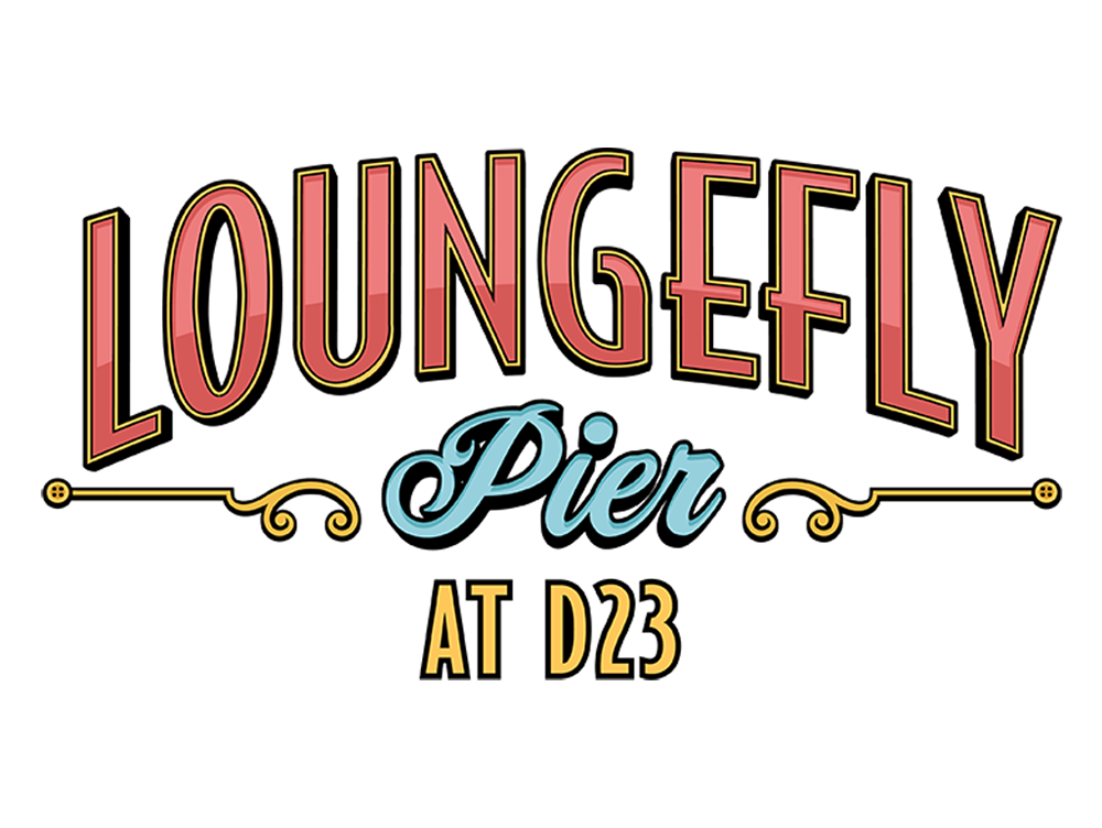 Loungefly Pier at D23 Promo Logo Lock-Up