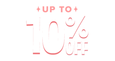 Up to 10% off