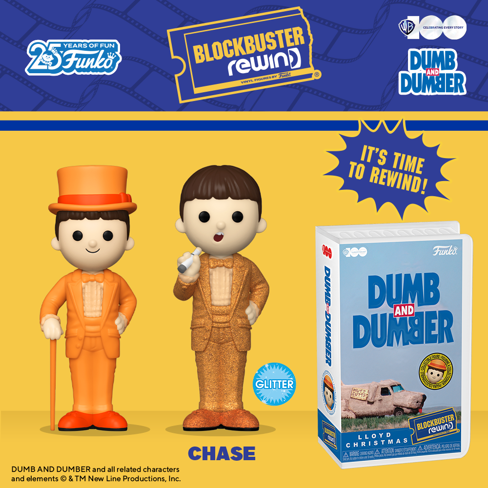 Pull up in style! Lloyd Christmas is putting out the vibe as a Funko REWIND collectible. Bring home this comedy classic and (we’re telling you) there’s a chance of finding the chase of Lloyd without his hat.