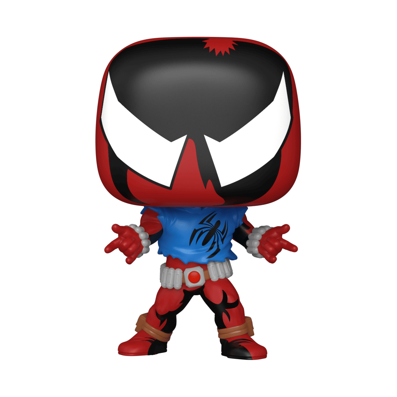 The Walmart exclusive Pop! Scarlet Spider from Spider-Man: Across the Spider-Verse.