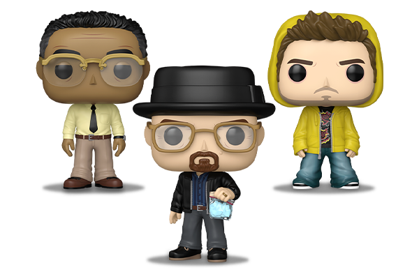 93138/93139/93140 - Pop! Gus Fring/Pop! Heisenberg/Pop! Jesse Pinkman