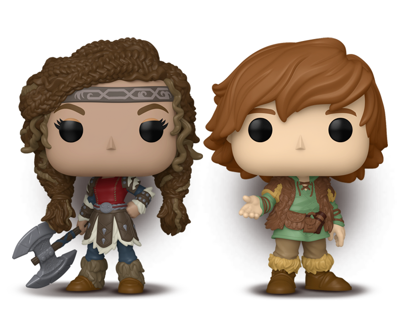 83454/83455 - Pop! Hiccup/Pop! Astrid with Axe