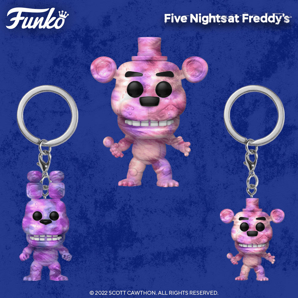 Five Nights at Freddy's Plushie Tie-Dye FNAF FUNKO Plush Toy NEW