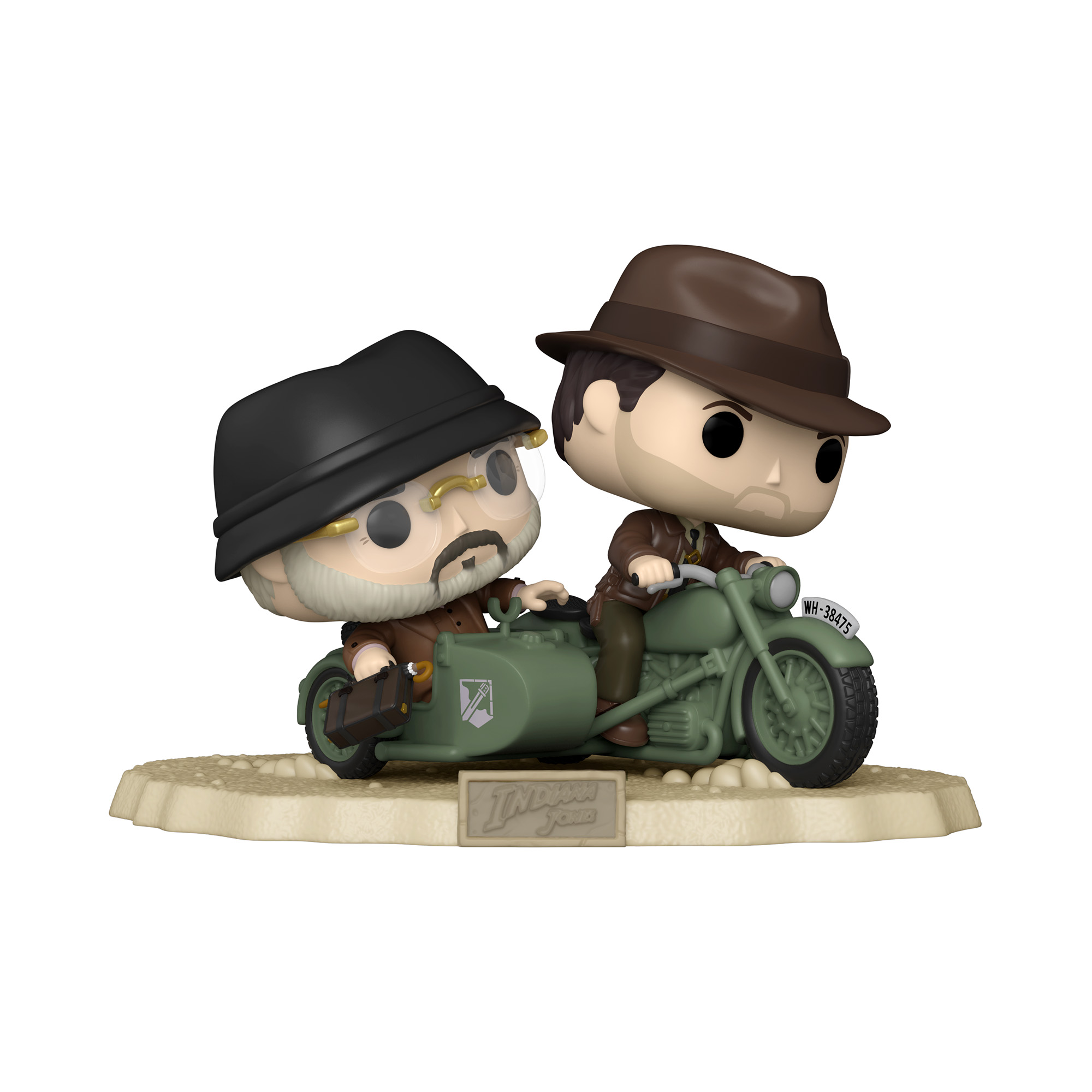 Pop Rides Super Deluxe Indiana Jones Motorcycle and Sidecar