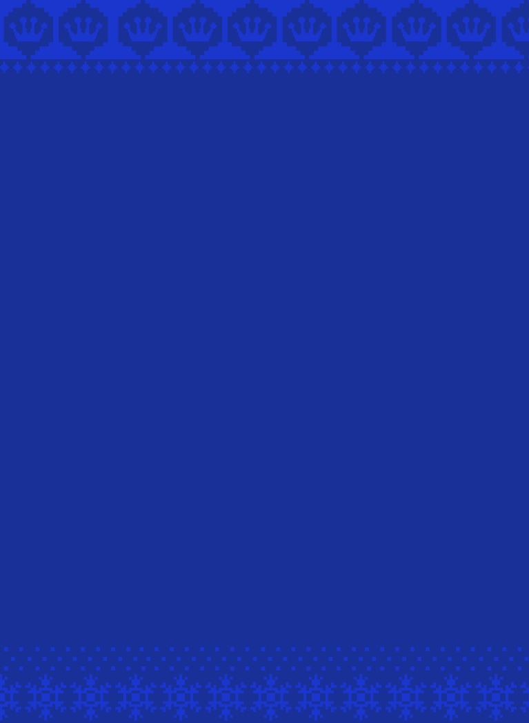 Dark Blue background with ugly Christmas sweater pattern