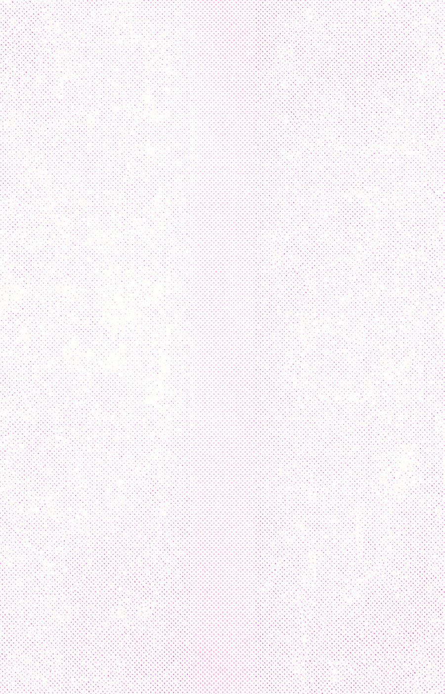 White background with Pink dot pattern