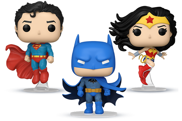 86369/86370/86371 - Pop! Batman (DC New Classics)/Pop! Superman (DC New Classics)/Pop! Wonder Woman (DC New Classics)