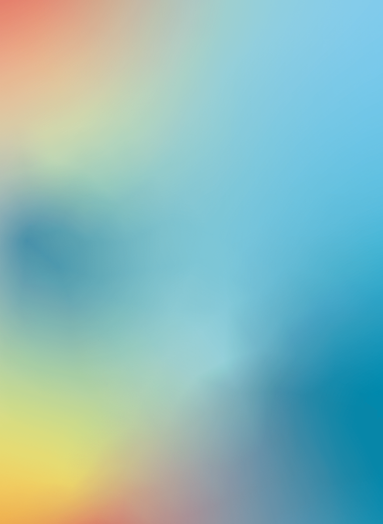 Blue, Yellow, Orange and Red blurred background