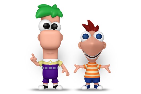86692/86693 - Pop! Ferb Fletcher/Pop! Phineas Flynn