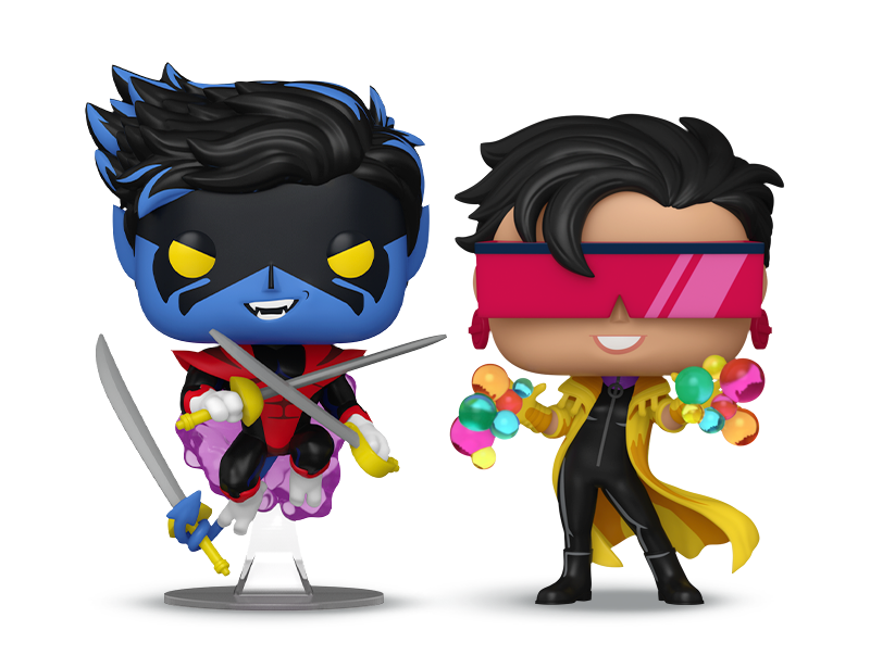 86240/86238 Pop! Nightcrawler (X-Men '97)/Pop! Jubilee (X-Men '97)