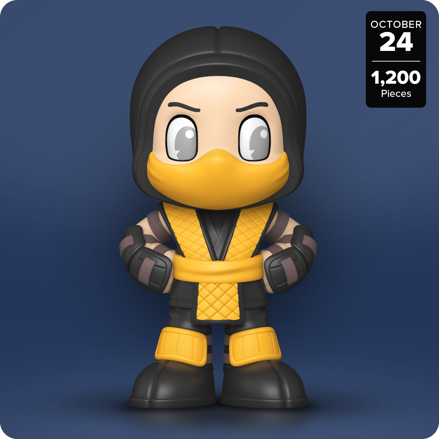 Limited Edition Funko Jumbo Chan Mortal Kombat Scorpion - Only 1,200 made