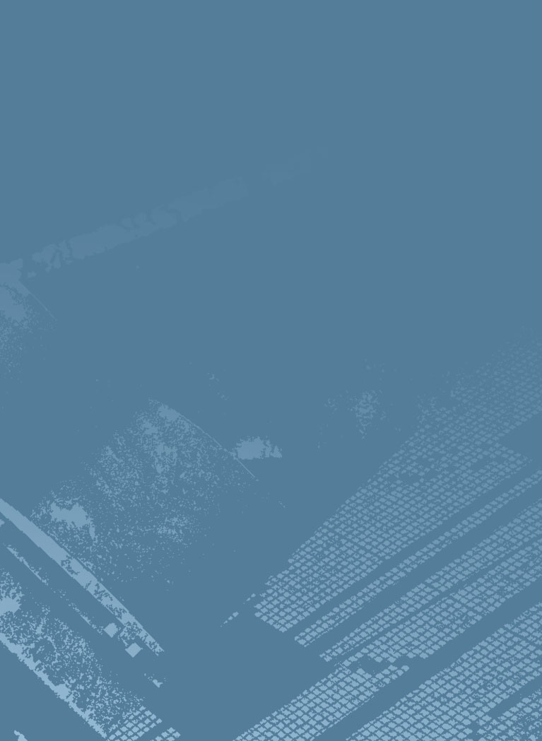 Denim Blue background with sci-fi pattern overlay