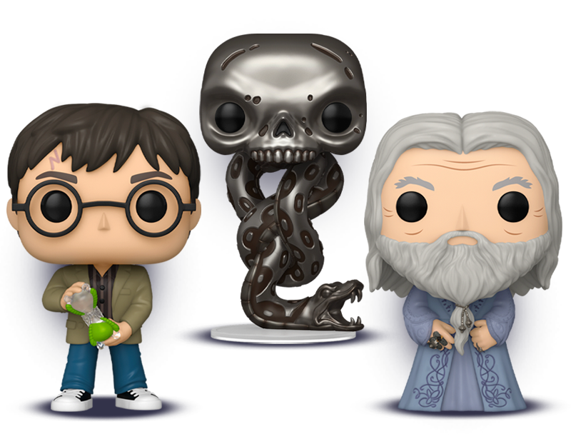 86432/86433/8643 - Pop! Dark Mark/Pop! Dumbledore Horcruxes/Pop! Harry w/Hourglass 