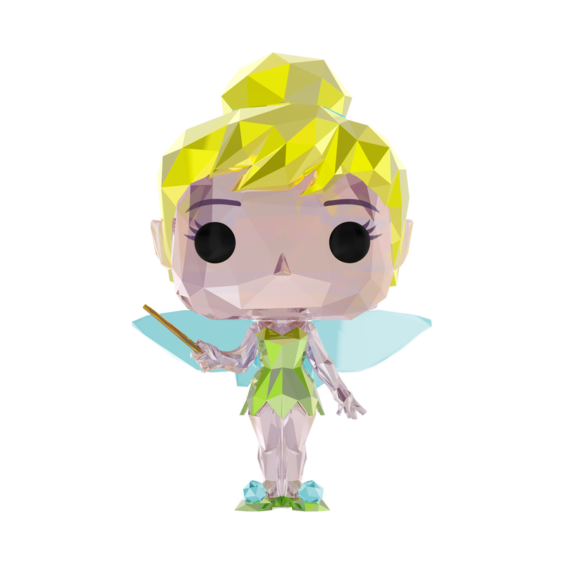Pop! Tinker Bell appears in a faceted geometric design inspired by diamonds and crystals.