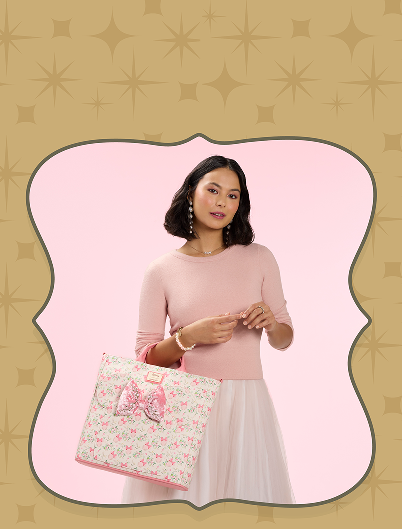 Teal product background featuring Loungefly Freiren: Beyond Journey's End collection