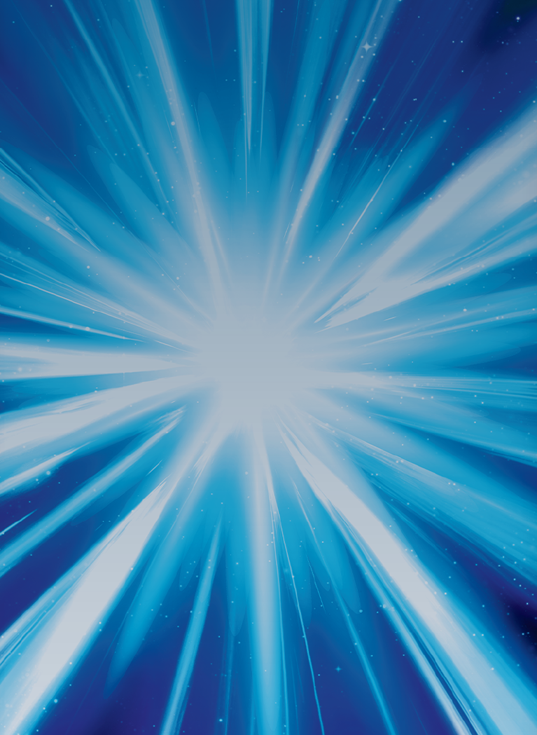 Blue glowing light with lines background