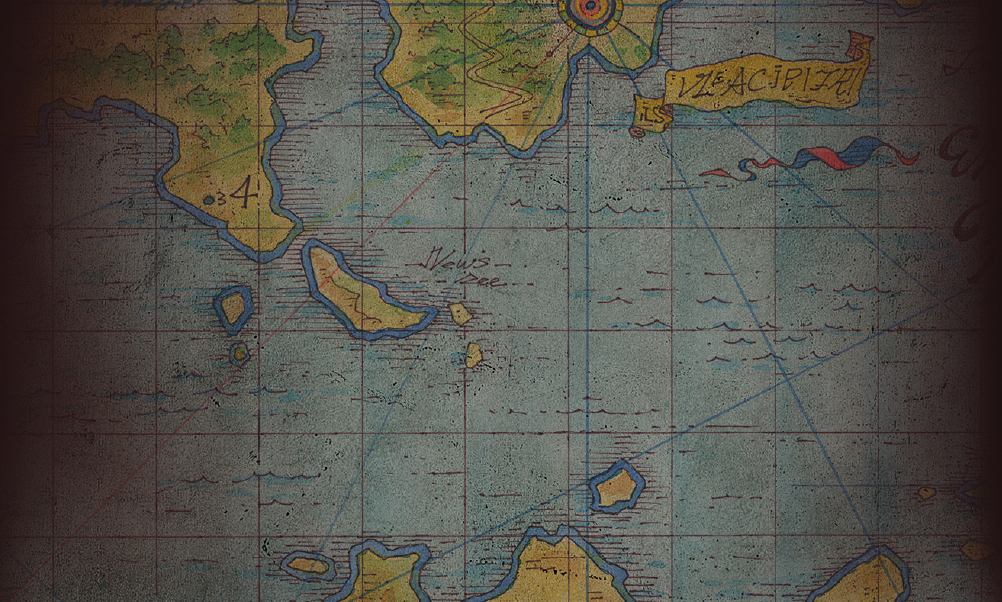 One Piece pirate treasure map background