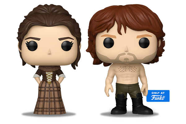 94831/93181 - Pop! Shirtless Jamie (FW)/Pop! Claire Fraser