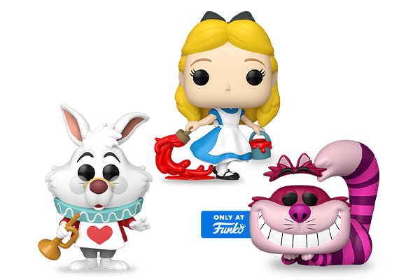 Funko Pop! Disney Alice in Wonderland vinyl collectibles