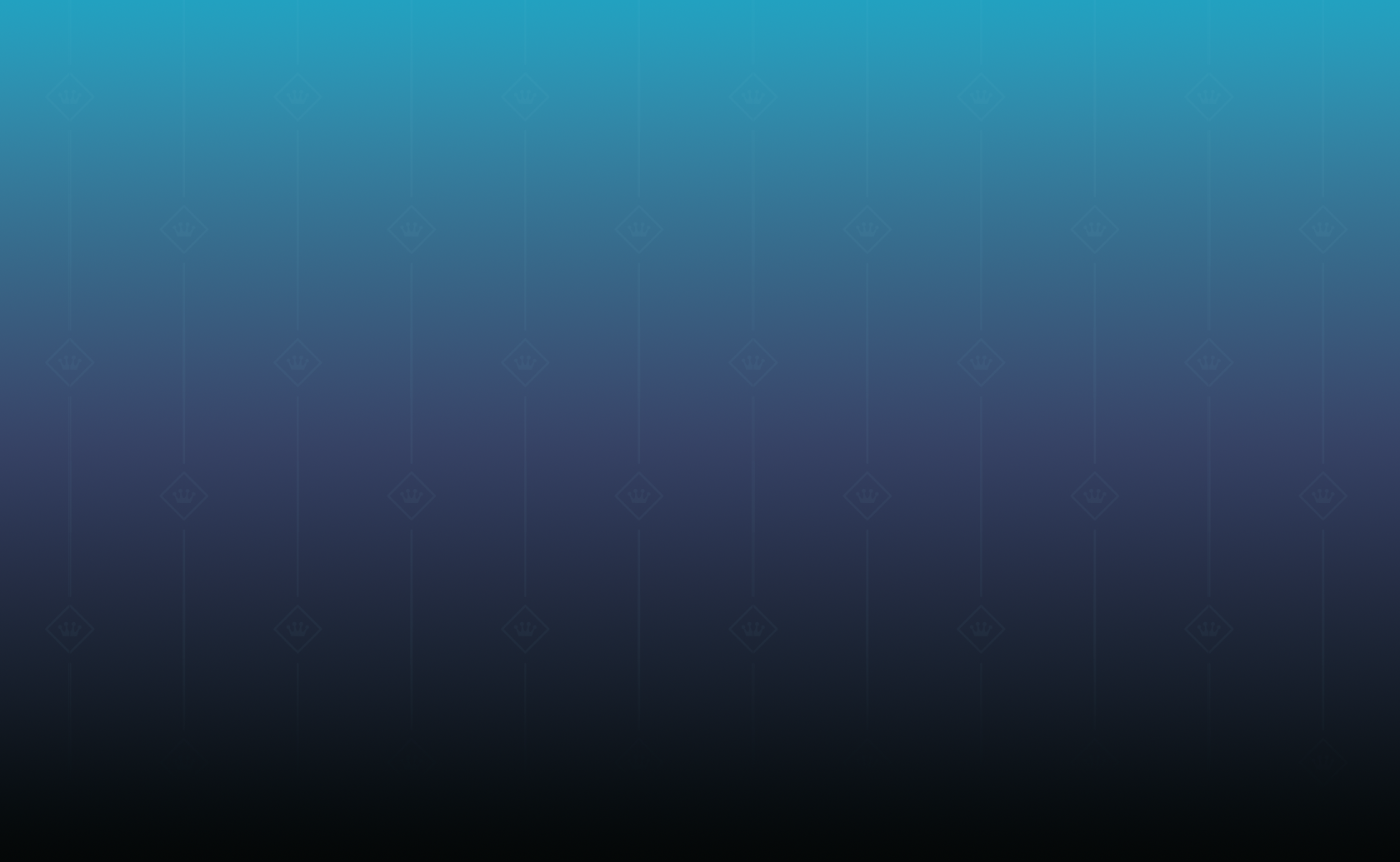 Dark Teal to Black gradient background with Funko Limited Edition Program pattern