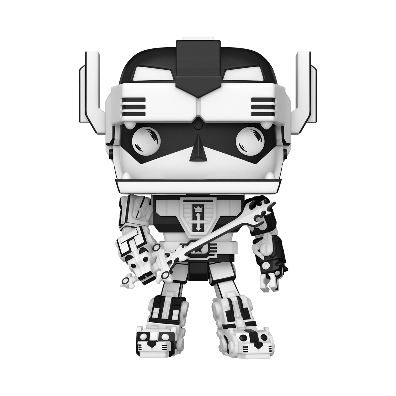 This image shows POP! Super Voltron as a sketch deco.