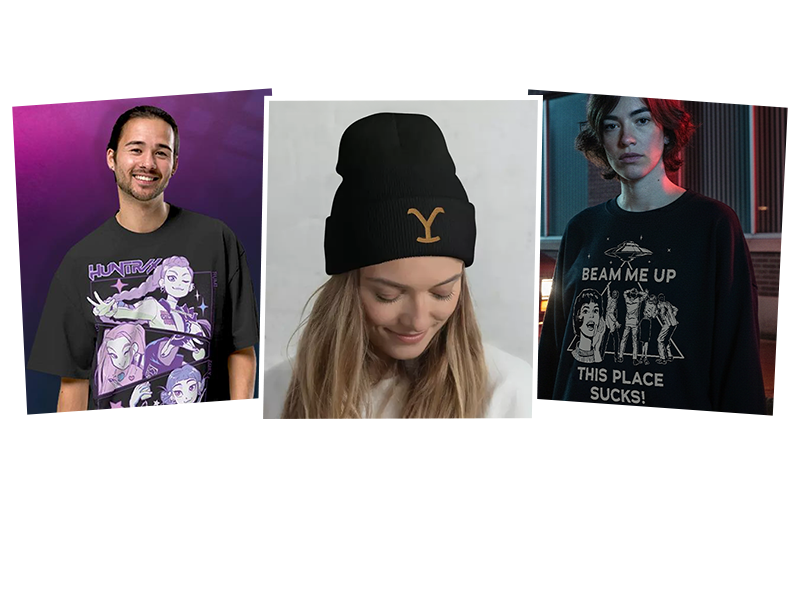 Funko Merch Lab apparel