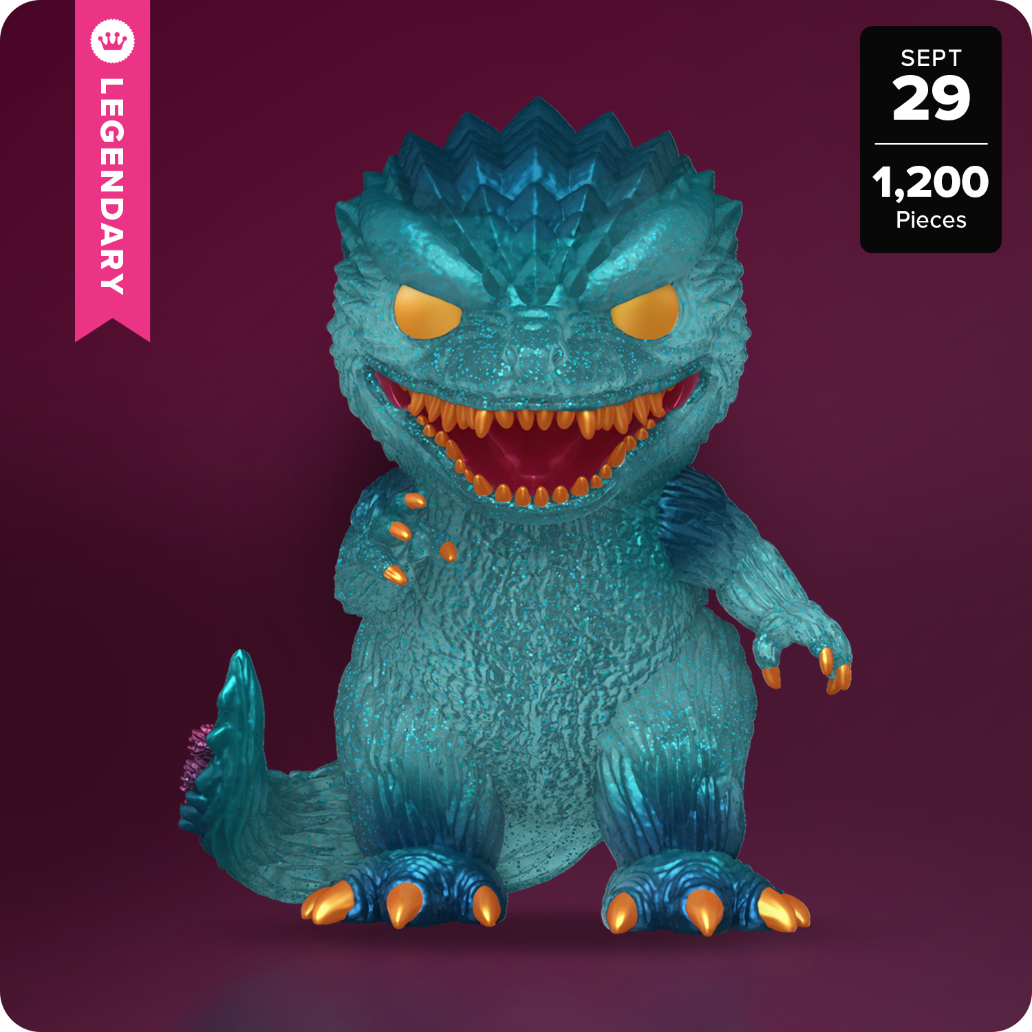 Funko Pop! Godzilla (Glitter) with Pop! Protector 