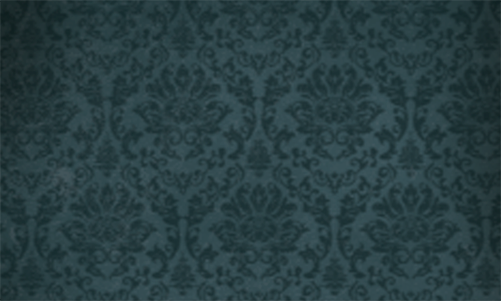 Dark Teal background with old wallpaper pattern