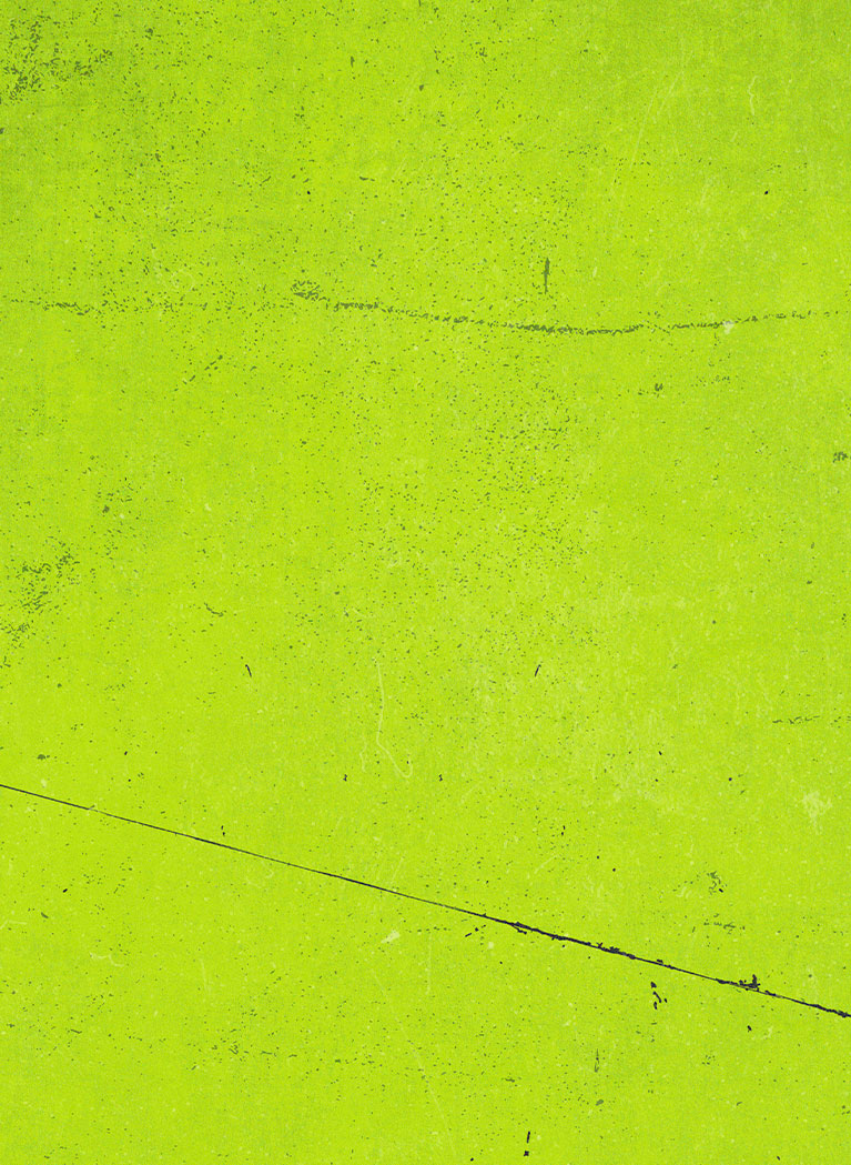 Lime Green background with rough texture and cracks