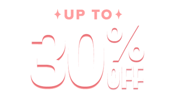 Up to 30% off