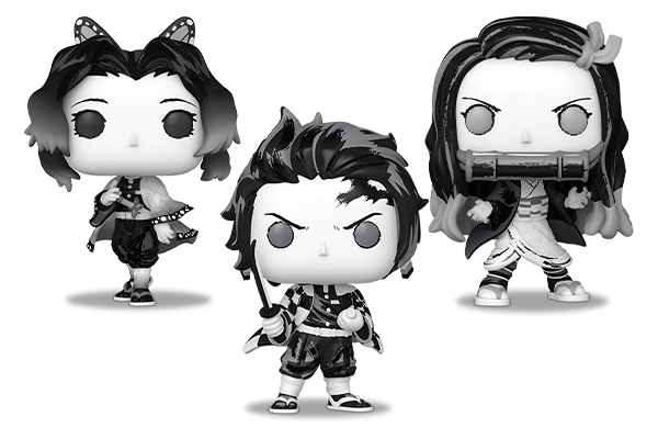 91900/90601/90602 - Pop! Shinobu/Pop! Tanjiro/Pop! Nezuko 