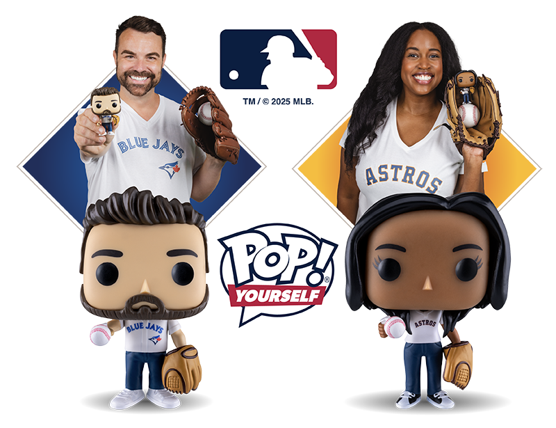Pop! Yourself MLB logo