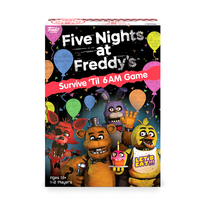 Five Nights at Freddy's Survive 'Til 6 AM Board Game