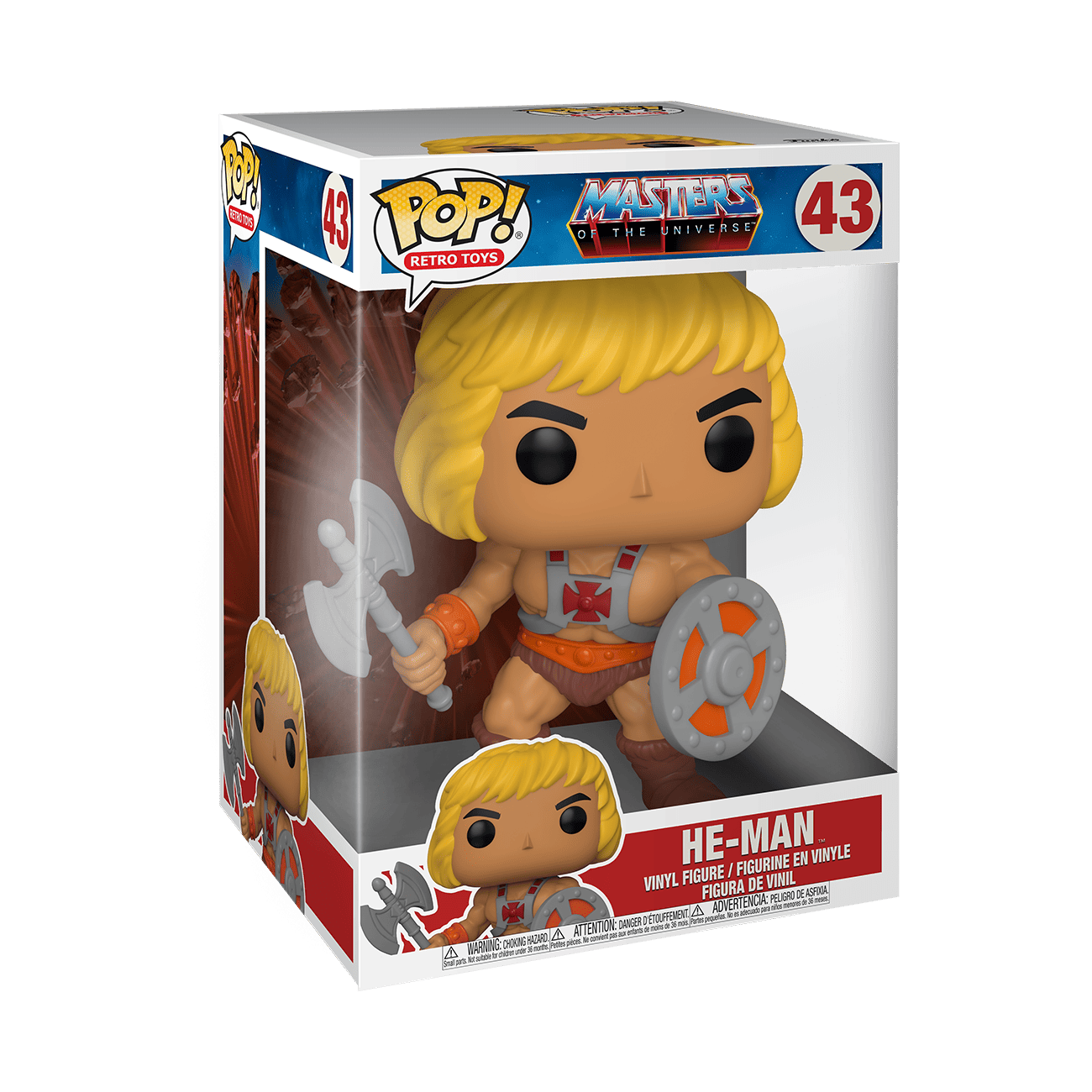 Funko Pop Super Sized MotU Beast Man - 30cm 2020 Fall Convention Exclusive