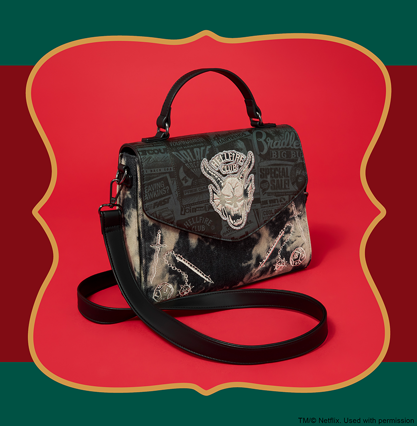 Pink background featuring Loungefly Wicked: For Good Glinda Exclusive Mini Backpack