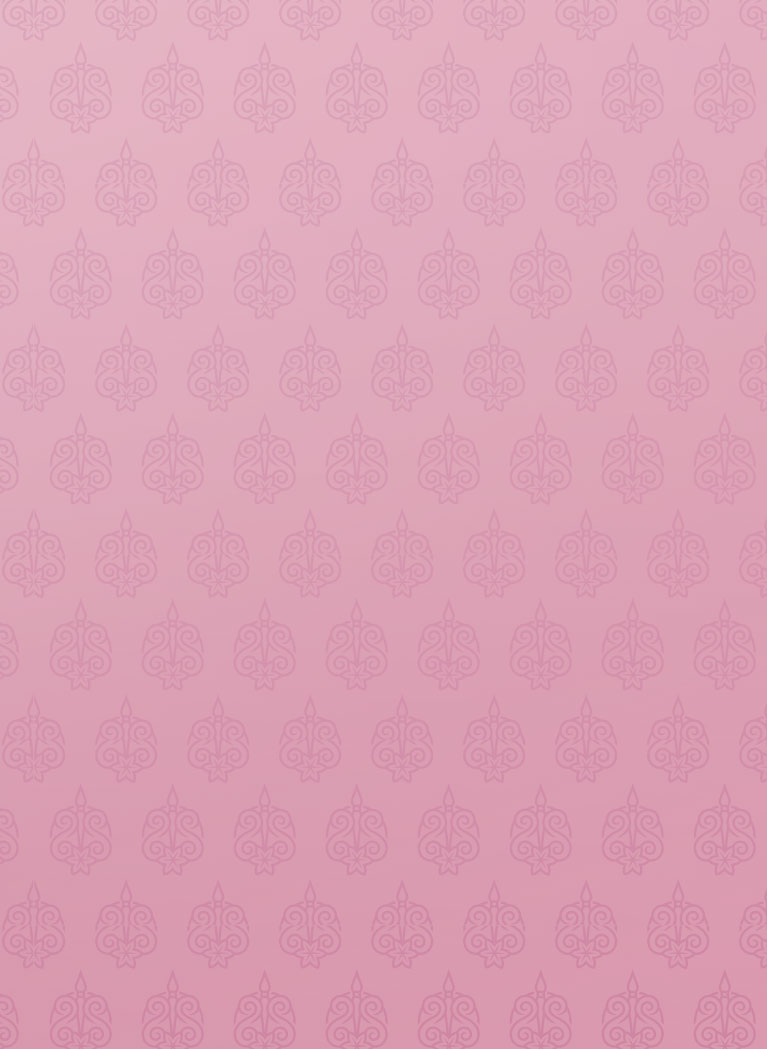 Pink background with royal pattern