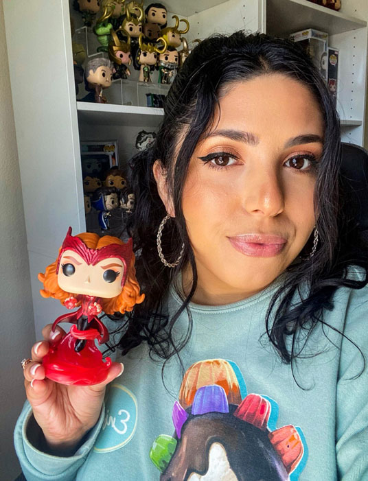 Toniann with a Scarlet Witch