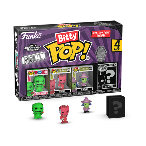 Disney Tim Burton's The Nightmare Before Christmas Bitty Pops! featuring Oogie Boogie