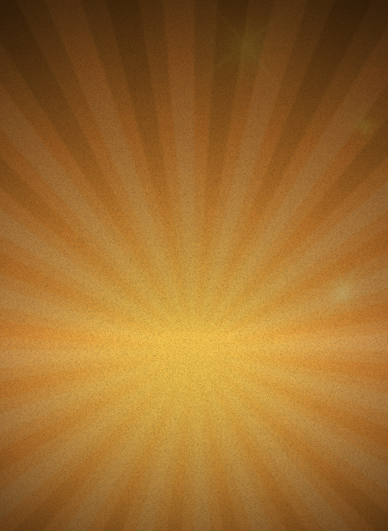 Gold radial background with shimmer effect