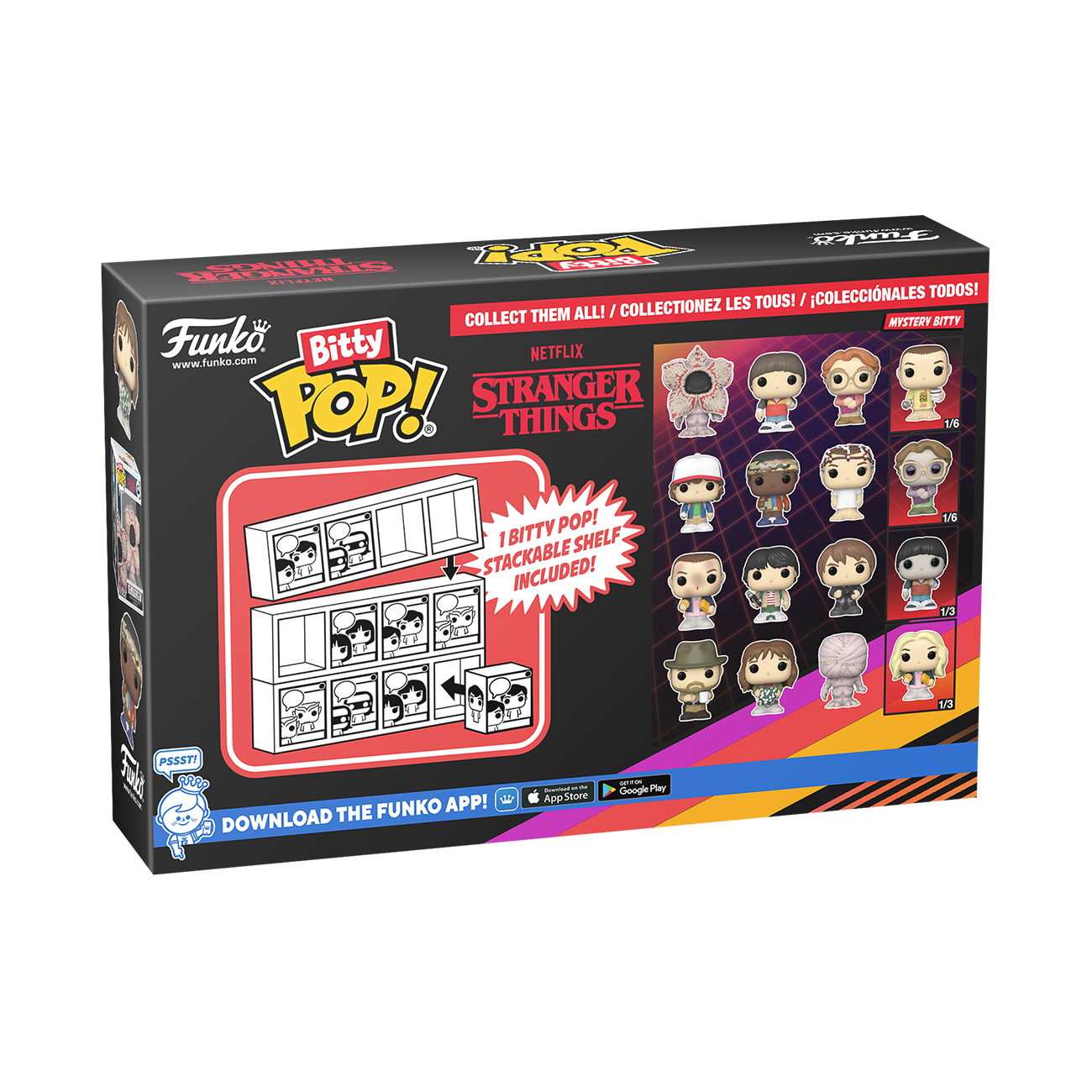Bitty Pop! Stranger Things 4-Pack Series 1 | Funko