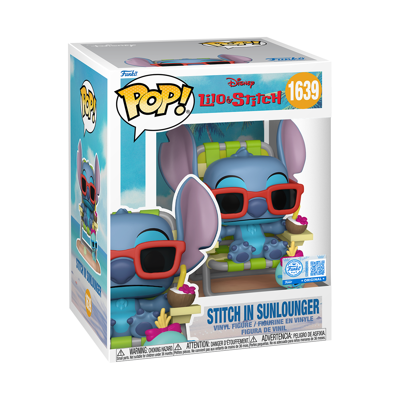【新品】プレミアム！！スティッチin Sunlounger 88469_POP_Premium_Lilo_&