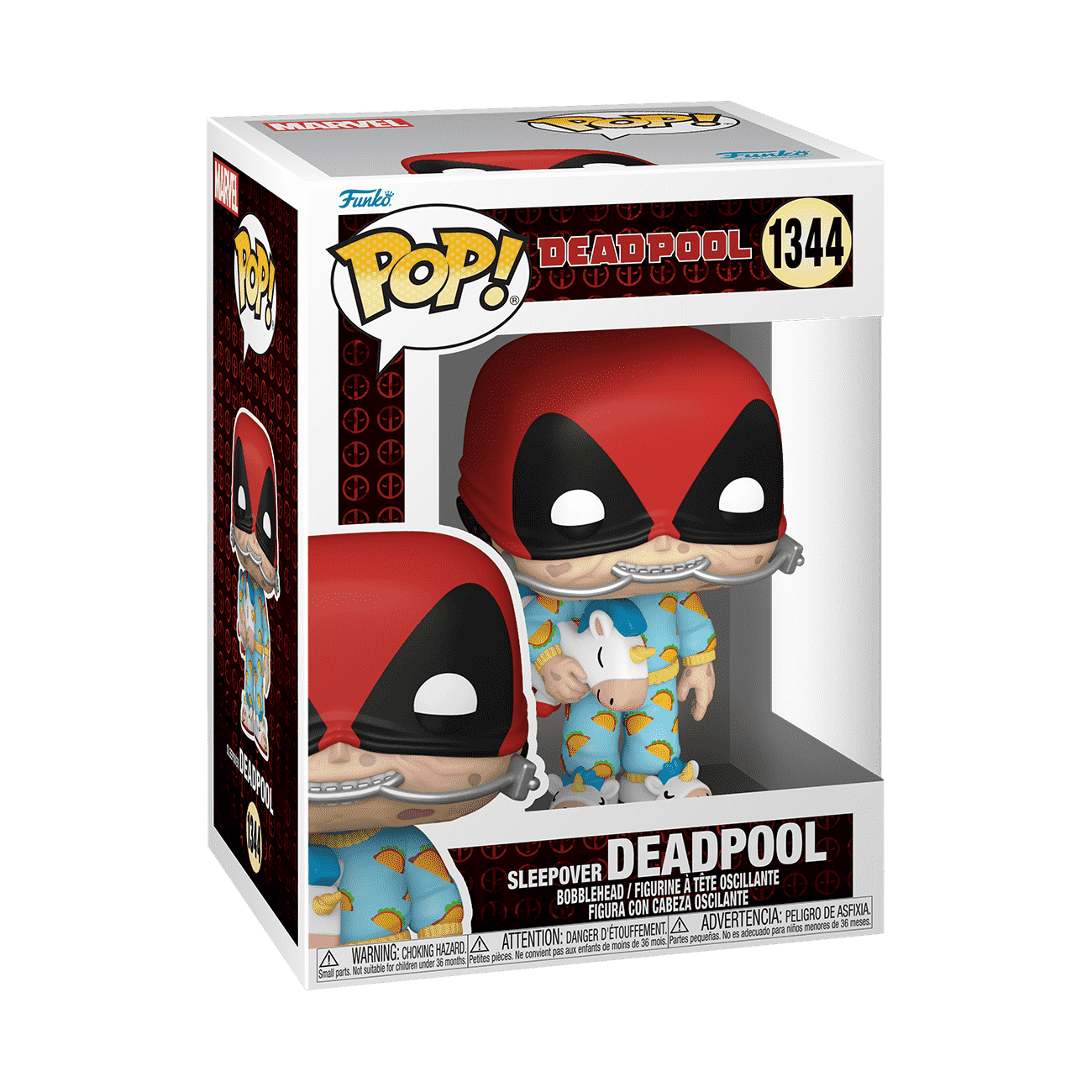 Buy Pop! Sleepover Deadpool at Funko.