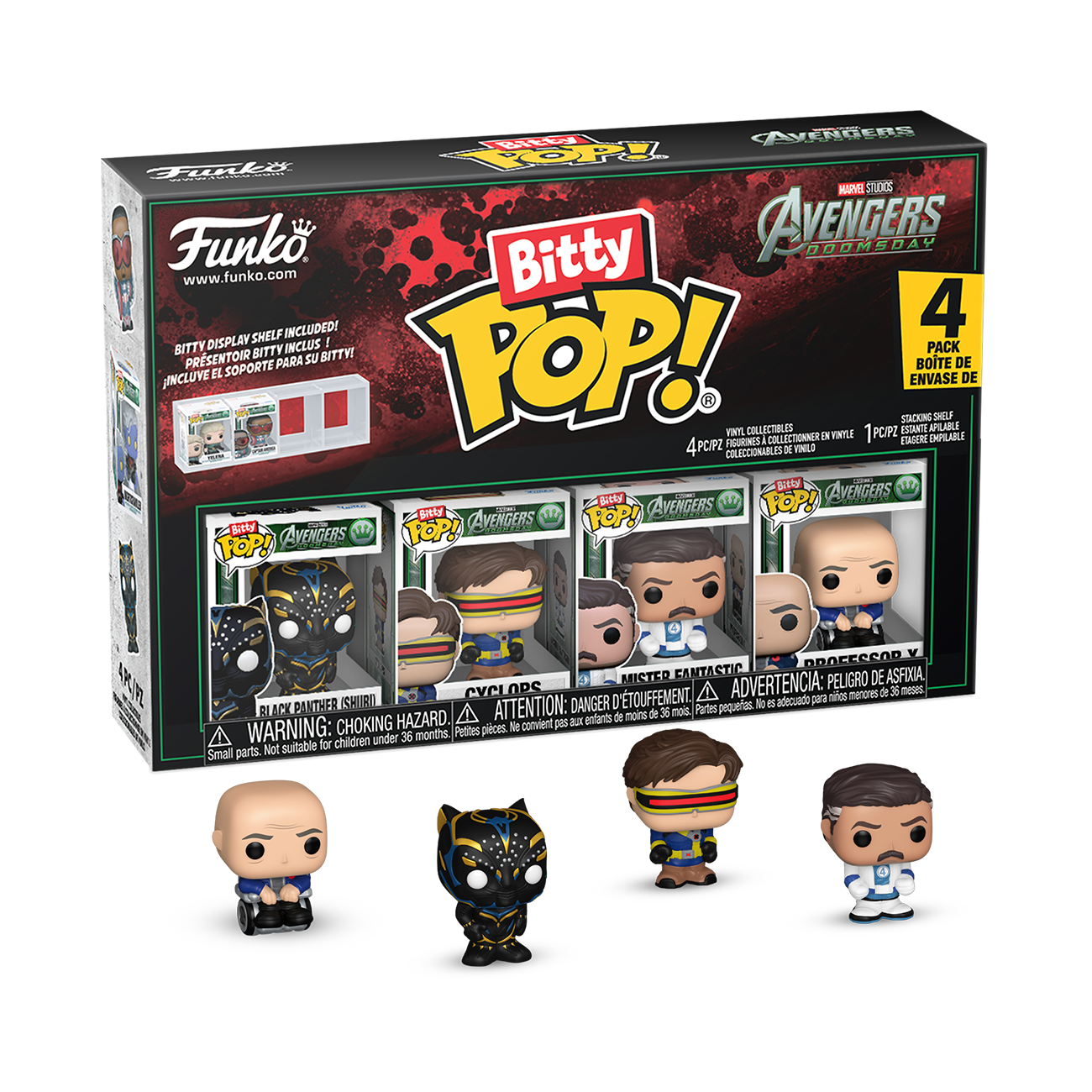 Funko Bitty Pop! Avengers: Doomsday 4-Pack Series 3