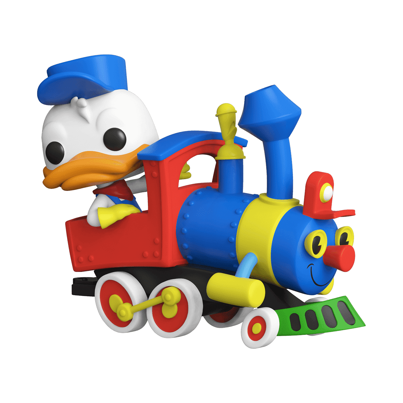 Buy Pop! Trains Donald Duck on the Casey Jr. Circus Train at Funko.