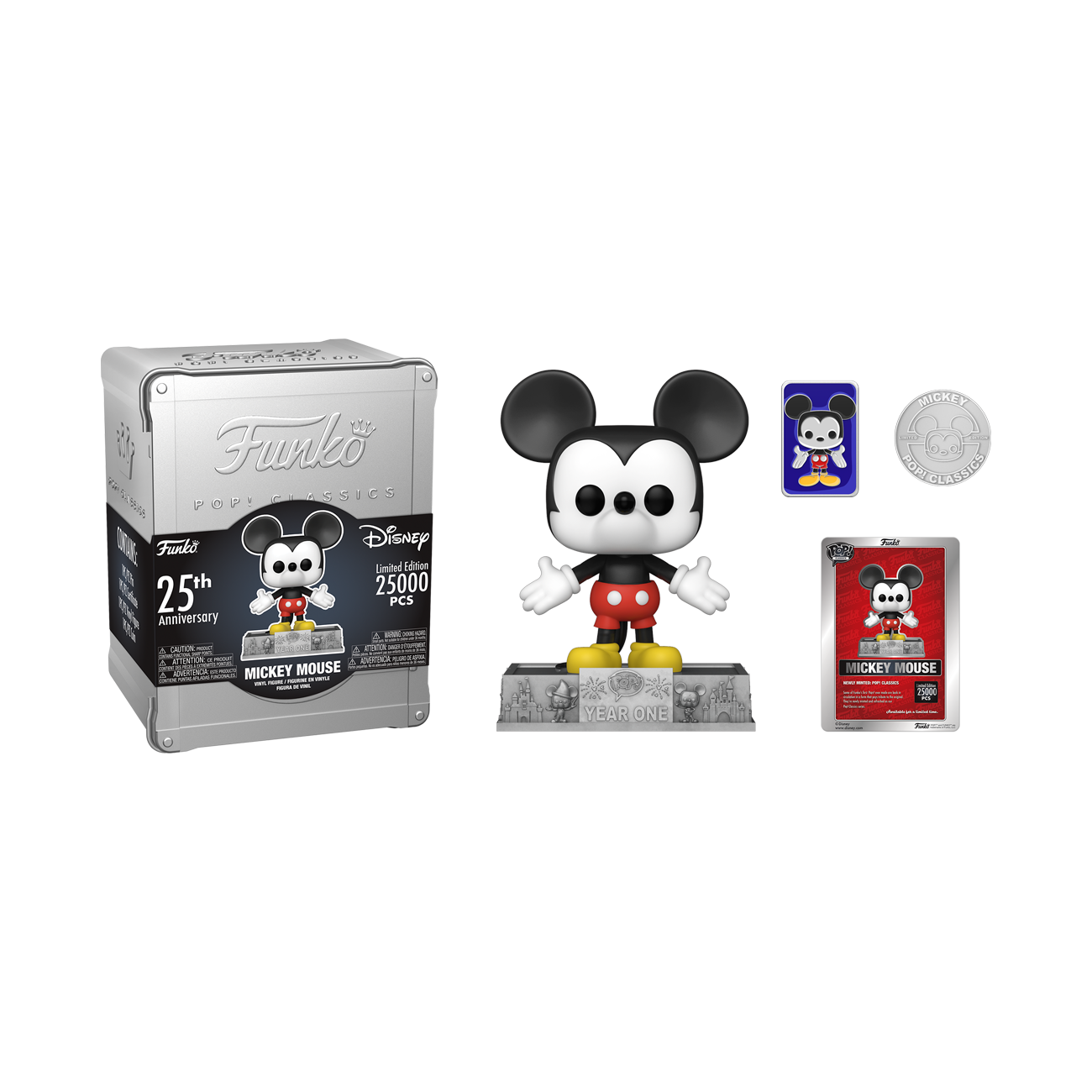 Buy Pop Classics Mickey Mouse Funko 25th Anniversary At Funko