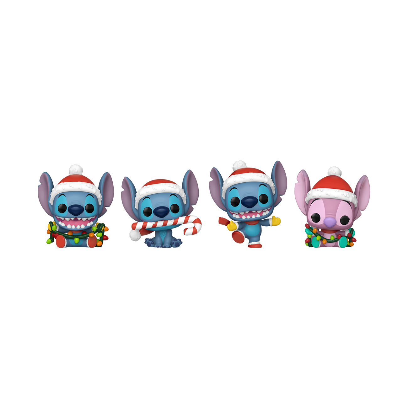 Funko Pocket Pop! Stitch Holiday - 4 Pack Tree Box