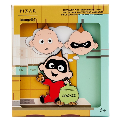 Loungefly The Incredibles Jack Mixed Emotions Pin — $12.00 at Loungefly, verified 2026-09-05