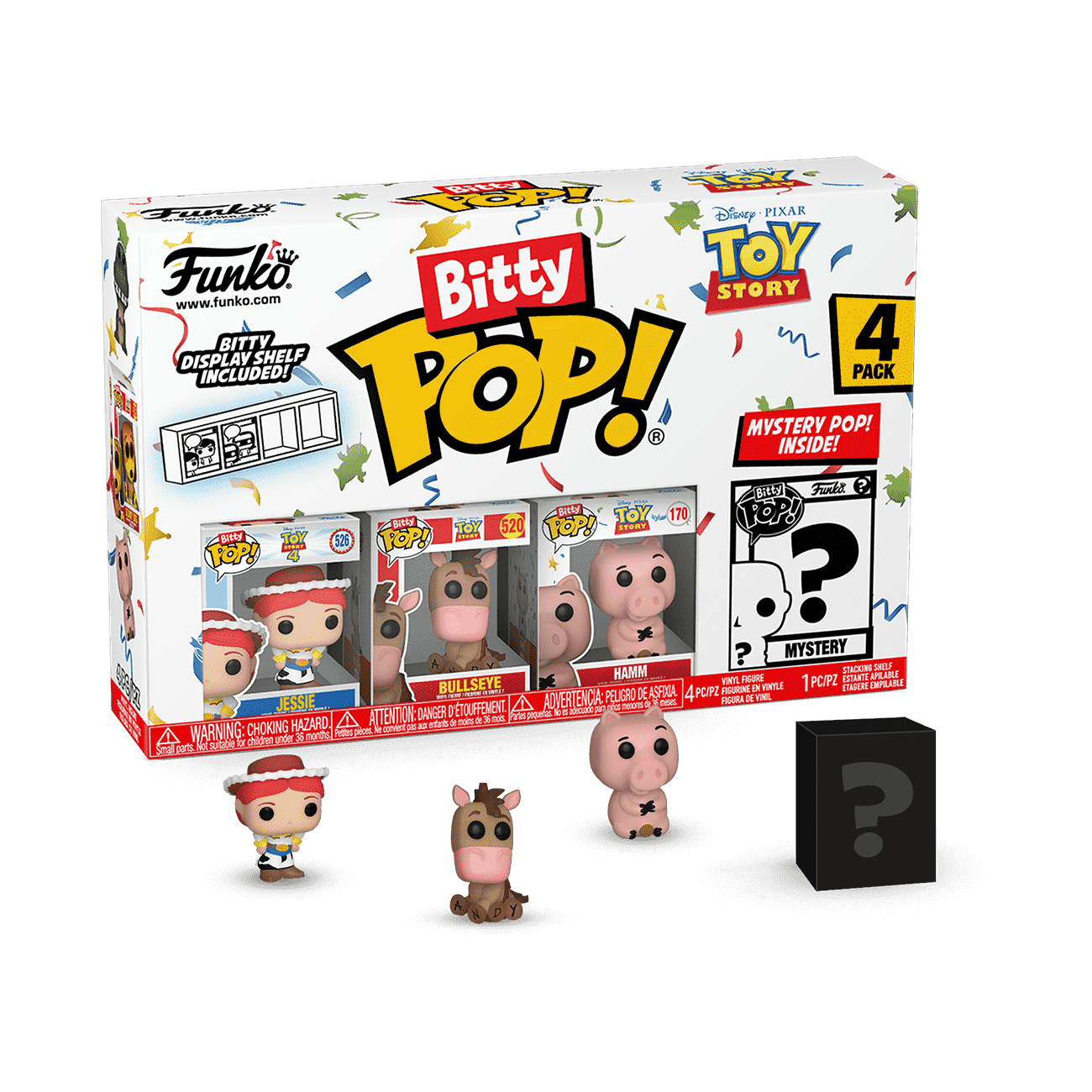 Bitty Pop! Toy Story 4-Pack Series